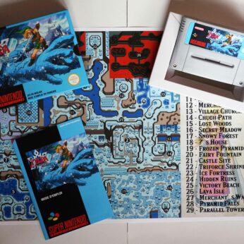 Legend of Zelda Parallel Worlds - Super Nintendo  SNES Français/Anglais