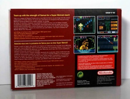 Super Metroïd Super Nintendo SNES [FAH] - Édition France – Image 3
