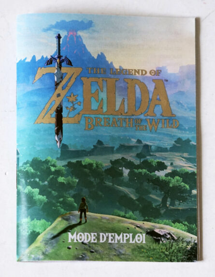 Zelda Breath of the Wild Manuel