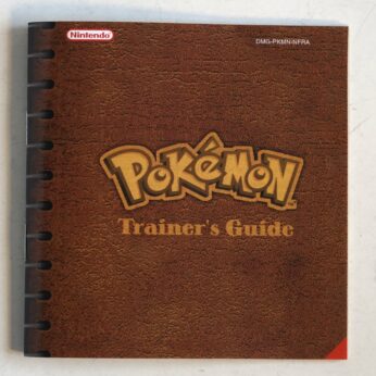 Pokémon Rouge / Bleu - Manuel