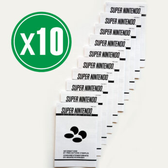 Livret d'instructions Super Nintendo SNES (x10)